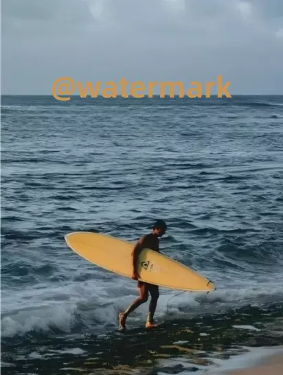 How to use add watermark online