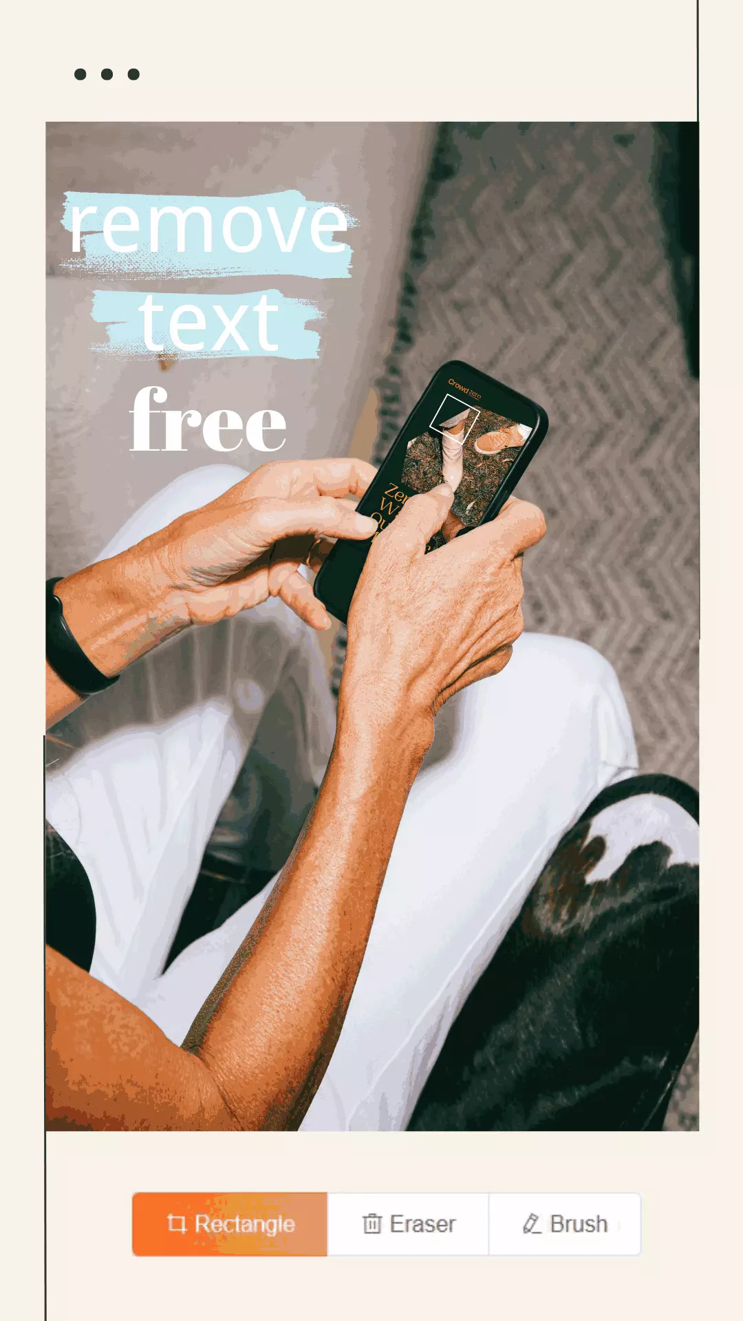 Select Watermark with Brush